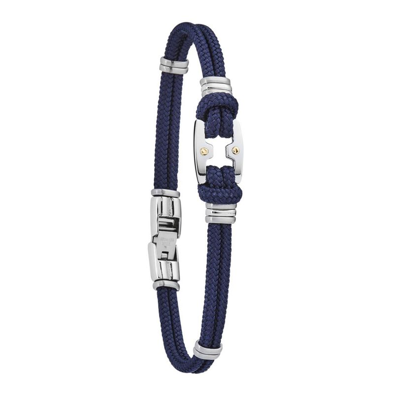 Bracelet homme paracorde bleue Jourdan