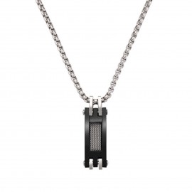 Collier homme acier Jourdan