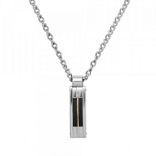 Collier homme acier Jourdan